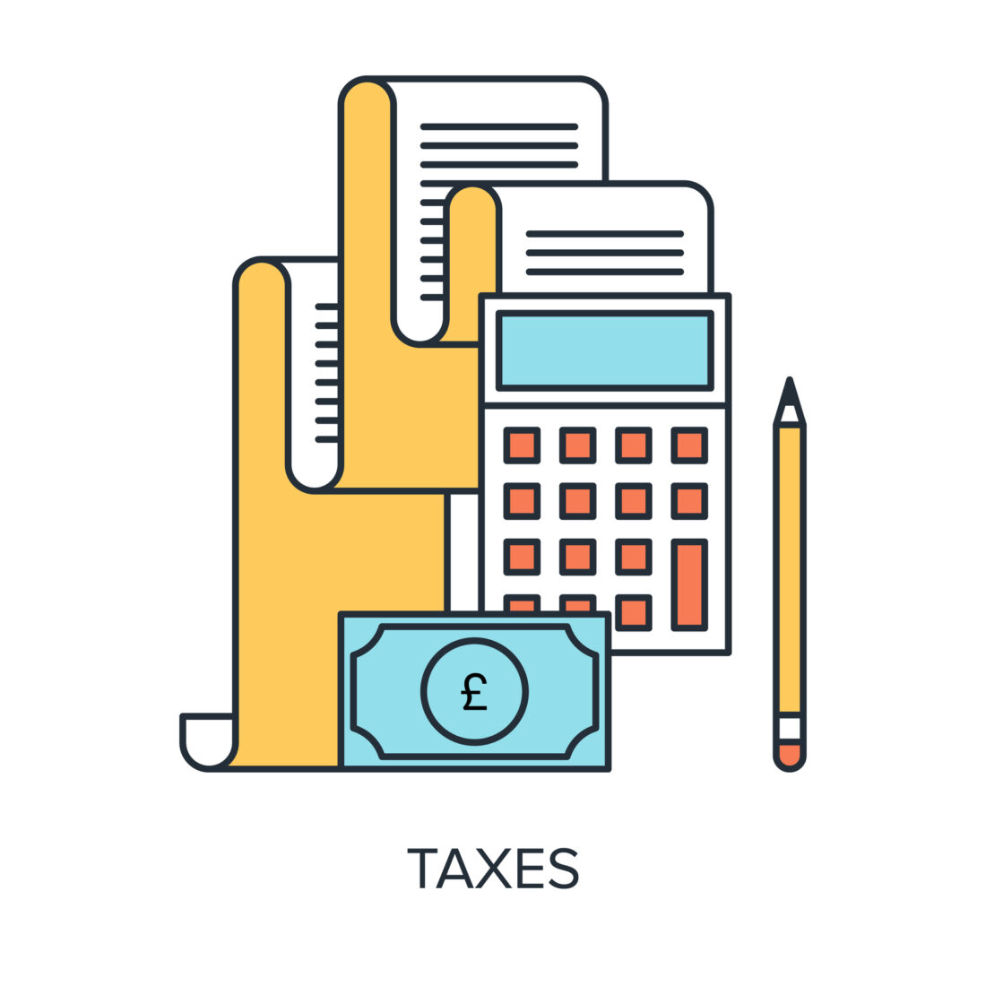Taxes Concept