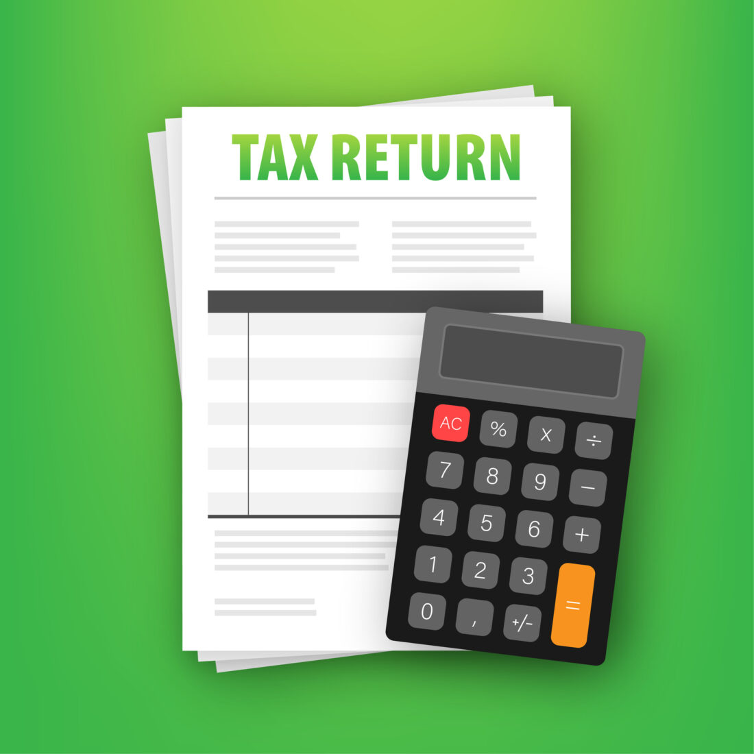 Tax Return for Tax Rebate for Uniform Icon