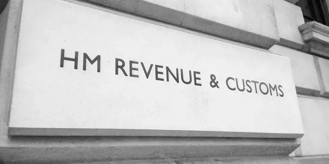 HMRC plaque outside their London office