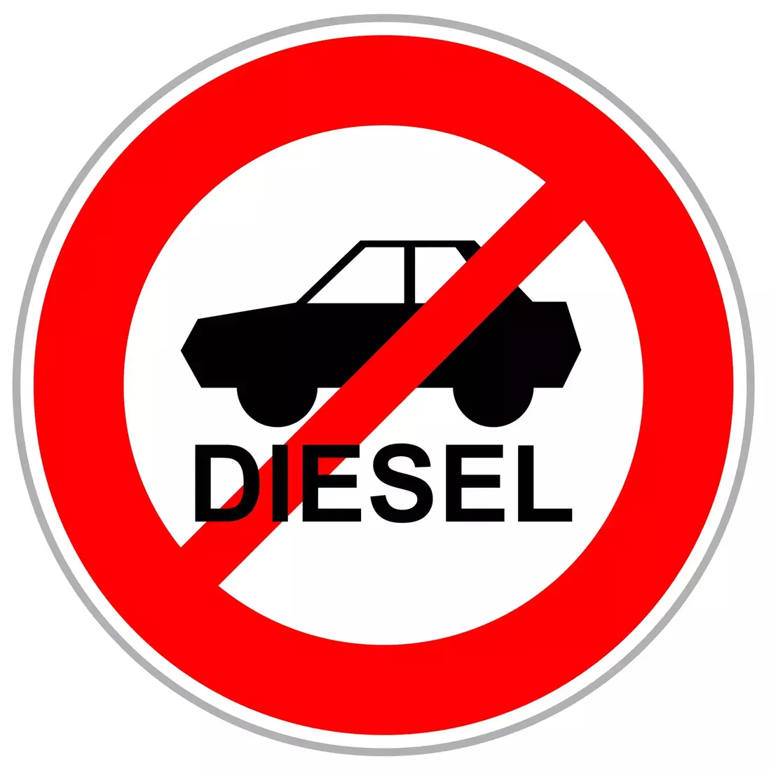 Diesel Ban Vector